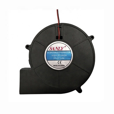 Lock Rotor Protection SANLY 13040 DC 12V 24V Plastics Centrifugal Air Cooling Blower Fan